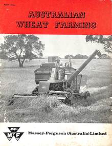 Pamphlet - Daryl Keeble Collection - Massey Ferguson Australian Wheat Farming Magazine