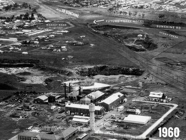 Photograph - Monsanta Somerville Road 1960 Photograph