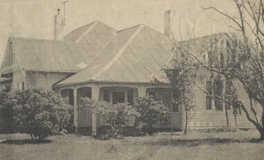 Photograph - Forrest St 52 Sunshine - Nathaniel Breakey McKay House Photograph, 1973