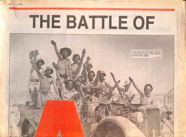 Article - The Australian 50th Anniversary Special Edition Supplement - The Battle Of El Alamein, The Australian, 24th - 25th October 1992