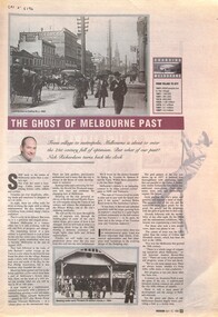 Article - The Sun Weekend Supplement - The Ghost Of Melbourne Past, The Sun, 10th April 1999