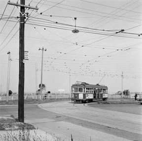 Photograph - Footscray To Moonee Ponds Route No 82 Tram No 751 Photograph, Alan Eldridge Smith, 1966