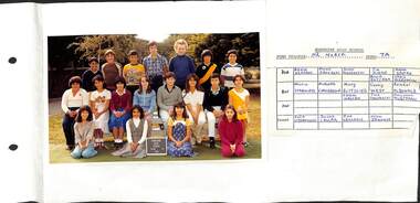 Photograph - Sunshine High School Class Photographs 1981, 1981