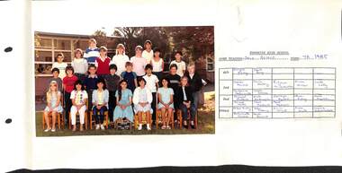 Photograph - Sunshine High School Class Photographs 1985, 1985