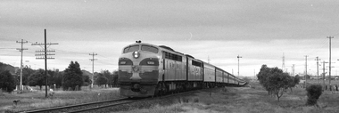 Photograph - The Overland Train, Clive Mottam, May 1973