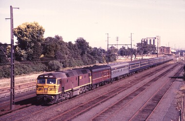 Photograph - The Spirit of Progress, Weston Langford Railway Photography, 2nd February 1985