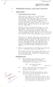 Administrative record - City of Sunshine - Commissioner Mr Alexander Alex George Gillon Collection 1976 - 1982 - Extraordinary Business Town Clerk's Department 15th December 1976, City of Sunshine, 15th December 1976
