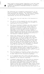 Administrative record - City of Sunshine - Commissioner Mr Alexander Alex George Gillon Collection 1976 - 1982 - Proposed Disposal Of Garbage At New Tip Site, City of Sunshine, 1976