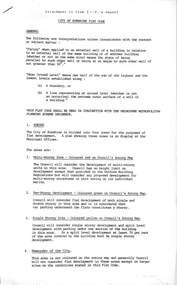 Administrative record - City of Sunshine - Commissioner Mr Alexander Alex George Gillon Collection 1976 - 1982 - City Of Sunshine Flat Code, City of Sunshine, 1977