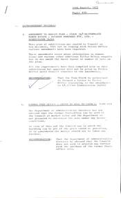 Administrative record - City of Sunshine - Commissioner Mr Alexander Alex George Gillon Collection 1976 - 1982 - Extraordinary Business 10th August 1977, City of Sunshine, 10th August 1977