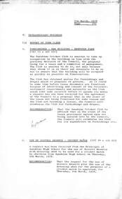 Administrative record - City of Sunshine - Commissioner Mr Alexander Alex George Gillon Collection 1976 - 1982 - Extraordinary Business Reports 7th March 1978, City of Sunshine, 7th March 1978