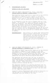 Administrative record - City of Sunshine - Commissioner Mr Alexander Alex George Gillon Collection 1976 - 1982 - Extraordinary Business Reports 4th April 1978, City of Sunshine, 4th April 1978