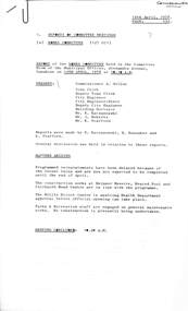 Administrative record - City of Sunshine - Commissioner Mr Alexander Alex George Gillon Collection 1976 - 1982 - Committee Reports 12 April 1978, City of Sunshine, 18th April 1978