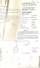 Administrative record - City of Sunshine - Commissioner Mr Alexander Alex George Gillon Collection 1976 - 1982 - Extraordinary Business 14th May 1979, City of Sunshine, 14th April 1979