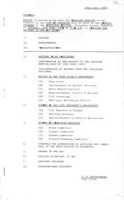 Administrative record - City of Sunshine - Commissioner Mr Alexander Alex George Gillon Collection 1976 - 1982 - Notice of ordinary meeting of the council 24th June 1980, City of Sunshine, 18th June 1980