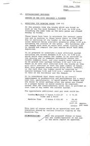 Administrative record - City of Sunshine - Commissioner Mr Alexander Alex George Gillon Collection 1976 - 1982 - Extraordinary business 24th June 1980, City of Sunshine, 24th June 1980