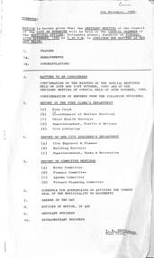 Administrative record - City of Sunshine - Commissioner Mr Alexander Alex George Gillon Collection 1976 - 1982 - Notice of ordinary meeting of the council 11th November 1980, City of Sunshine, 5th November 1980