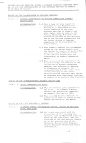 Administrative record - City of Sunshine - Commissioner Mr Alexander Alex George Gillon Collection 1976 - 1982 - Matters Arising From Forward Planning Committee 10th March 1981, City of Sunshine, 10th March 1981