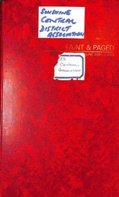 Administrative record - Sunshine District Boy Scout Association 1975 - 1984 Minute Book, 1975 - 1984