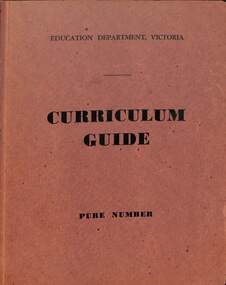 Equipment - Curriculum Guide Folder, Victorian Education Department