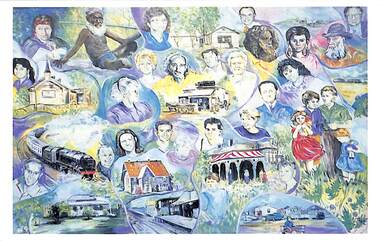 Postcard - Visions Of St. Albans Postcard, Thea Dulcic et al