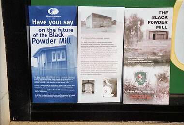 Photograph - Save The Black Powder Mill Campaign Poster