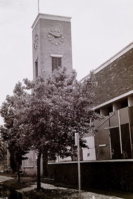 Photograph - Massey Ferguson Clock Tower And Gates Photographs 1991 Photographs, Adam Ellwood, 23rd January 1991
