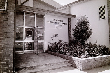 Photograph - St. Albans Telephone Exchanged Victoria Street St. Albans 1991 Photograph, Sharon Cavanagh, 22nd February 1991