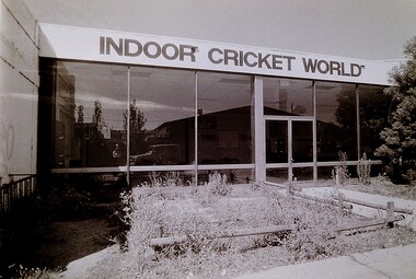 Photograph - Indoor Cricket World 93 McIntyre Road Sunshine North 1990 Photograph, Sharon Cavanagh, 16th February 1990