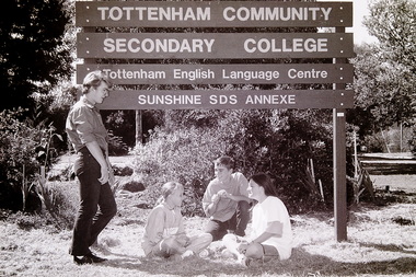 Photograph - Tottenham Community Secondary College South Road Braybrook 1991 Photograph, Sharon Cavanagh, 13th March 191