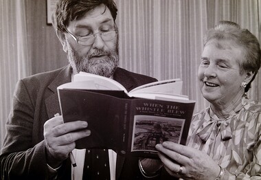 Photograph - When The Whistle Blew Book Launch, Sharon Cavanagh, 16th October 1989