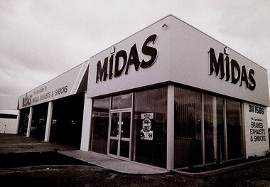 Photograph - Midas 497 Ballarat Road Sunshine 1991 Photographs, Sharon Cavanagh, April 1991