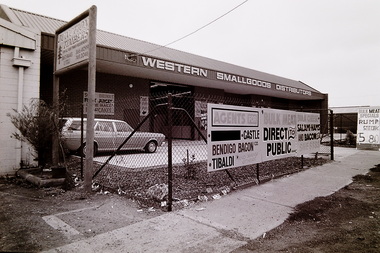 Photograph - Western Smallgoods 208 - 210 McIntyre Road Sunshine North 1990 Photographs, Ken Irwin, 20th April 1990