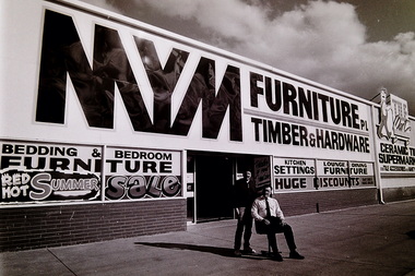 Photograph - MYM Furniture, Timber And Hardware Store 77 Wright Street Sunshine 1991 Photographs, Sharon Cavanagh, 15th September 1991
