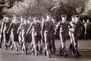 Photograph - Graduation Parade RAAF No 1 Stores Tottenham 1990 Photographs, Adam Ellwood, 28th August 1990
