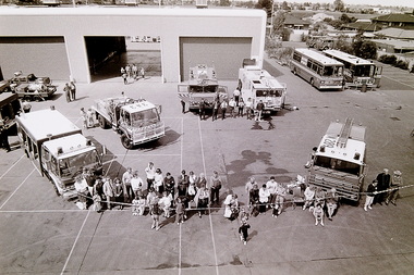 Photograph - Sunshine Fire Station 30 McIntyre Road Sunshine North Open Day 1990 Photographs, Sharon Cavanagh, 7th October 1990