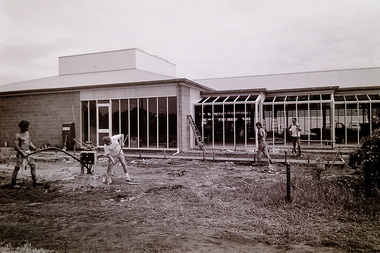 Photograph - Sunshine Sizzlers Under Construction 491 Ballarat Road Sunshine 1990 Photographs, C. McGee, 31st October 1990