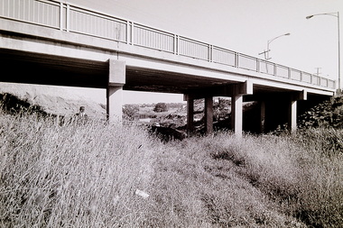 Photograph - Station Road Kororoit Creek Bridge 1989 Photographs, Sharon Cavanagh, 30th March 1989