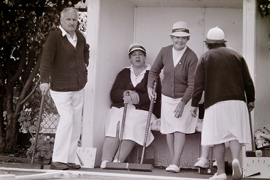Photograph - Sunshine Croquet Club 1988 Photographs, C. McGee, 21st October 1988