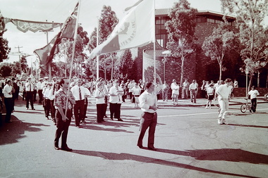Photograph - Maltese Church Parade Mullbank Drive St. Albans 1992 Photographs, J. Edwards, 20th February 1992