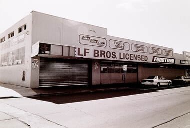 Photograph - Self Bros Supermarket 16 - 18 East Esplanade St. Albans 1993 Photographs, Sharon Cavanagh, 26th February 1993