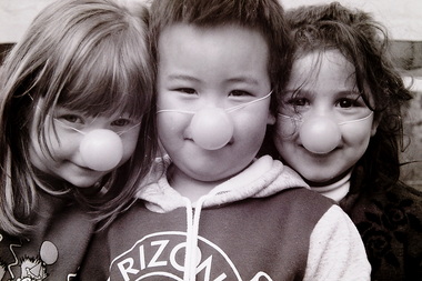 Photograph - Highpoint Kindergarten Rosamond Road Maidstone Red Nose Day 1992 Photographs, J. Edwards, 28th August 1992