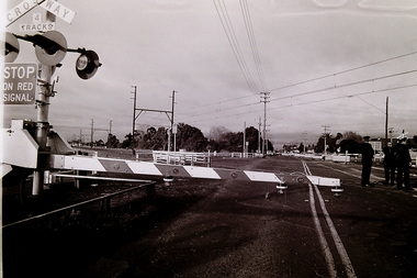 Photograph - Bendigo Railway Line Anderson Road Level Crossing Accident 1993 Photographs, Sharon Cavanagh, 8th June 1993