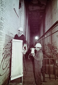Photograph - Victoria Railway Substation Talmage Street Albion 1993 Photographs, John Edwards, 7th September 1993