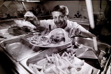 Photograph - Sunshine Railway Station Take Away Food Shop 1994 Photographs, The Sunshine Advocate, 27th January 1994