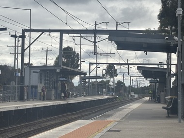 Photograph - Keilor Plains Railway Station East Esplanade St. Albans 2026, John Alchin, 26th July 2026