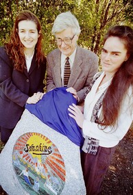 Photograph - H.V. McKay Memorial Gardens Mosaic Unveiling 1999 Photograph, John Edwards, 7th May 1999