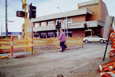 Photograph - Hampshire Road Corner Devonshire Road Sunshine Roadworks 1999 Photographs, Truong Pnam, 8th July 1999
