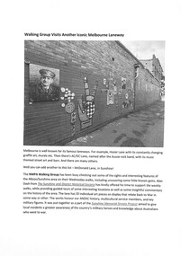 Newsletter - McDonald Lane Sunshine, Steve Smith, August 2026