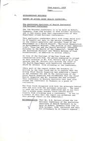 Administrative record - City of Sunshine - Commissioner Mr Alexander Alex George Gillon Collection 1976 - 1982 - Extraordinary Business 22nd August 1978, City of Sunshine, 22nd August 1978